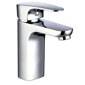 miscelatore per lavabo / in ottone cromato / da bagno / 1 foro