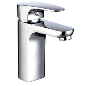 miscelatore per lavabo / in ottone cromato / da bagno / 1 foro
