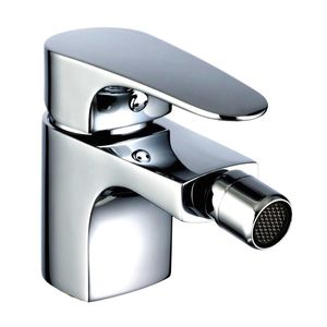 miscelatore per bidet / in ottone cromato / da bagno / 1 foro