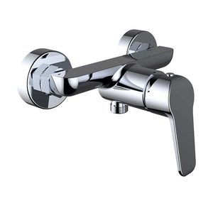 miscelatore da doccia / da parete / in ottone cromato / da bagno