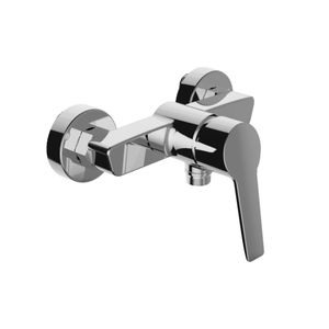 miscelatore da doccia / da parete / in ottone cromato / da bagno