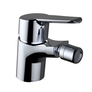 miscelatore per bidet / in ottone cromato / da bagno / 1 foro
