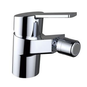 miscelatore per bidet / in ottone cromato / da bagno / 1 foro