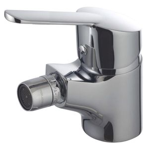 miscelatore per bidet / in ottone cromato / da bagno / 1 foro