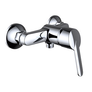 miscelatore da doccia / da parete / in ottone cromato / da bagno