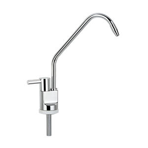 miscelatore in ottone cromato / da cucina / 1 foro / contract