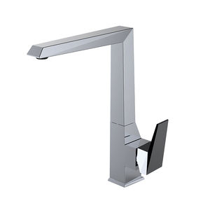 miscelatore in ottone cromato / da cucina / 1 foro / contract