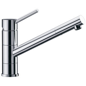 miscelatore in ottone cromato / da cucina / 1 foro / per hotel