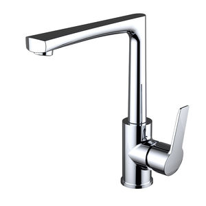 miscelatore in ottone cromato / da cucina / 1 foro / per hotel