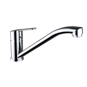 miscelatore in ottone cromato / da cucina / 1 foro / per hotel