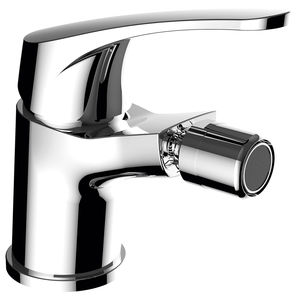 miscelatore per bidet / in ottone cromato / da bagno / 1 foro