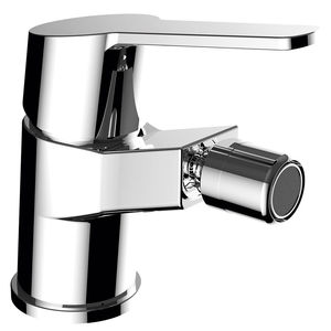 miscelatore per bidet / in ottone cromato / da bagno / 1 foro