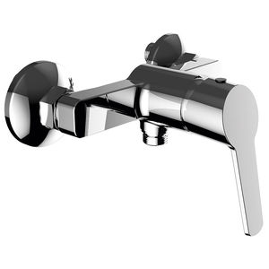 miscelatore da doccia / da parete / in ottone cromato / da bagno