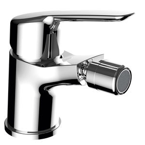 miscelatore per bidet / in ottone cromato / da bagno / 1 foro