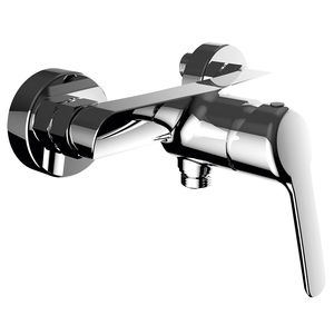 miscelatore da doccia / da parete / in ottone cromato / da bagno