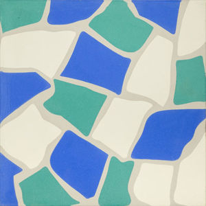 piastrella in cemento encausto da bagno / da pavimento / 20x20 cm / a motivi