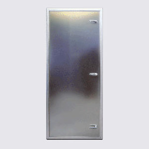 botola per pareti / rettangolare / in alluminio / in acciaio inox