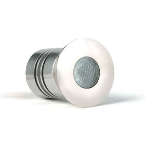 luce da incasso a pavimento / LED RGBW / rotonda / da esterno