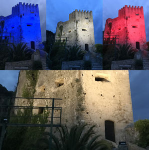 luce da incasso a pavimento / LED RGBW / LED RGB / tonda