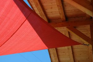 tenda a vela resistente agli UV / triangolare