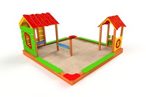 vasca di sabbia per parco giochi