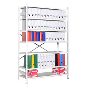 scaffalatura mobile per stoccaggio / per archivio / standard / metallo