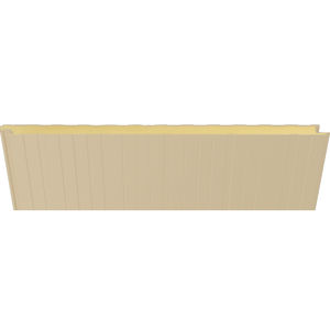 pannello sandwich per facciata / per tetto / per muro / rivestimento in acciaio