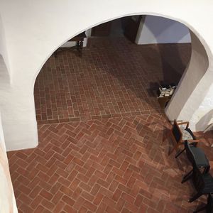 pavé in calcestruzzo / antiscivolo / resistente al gelo / da interno