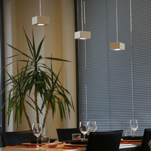 lampada a sospensione / moderna / in policarbonato / LED