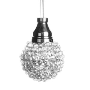lampada a sospensione / design originale / in metallo / in vetro
