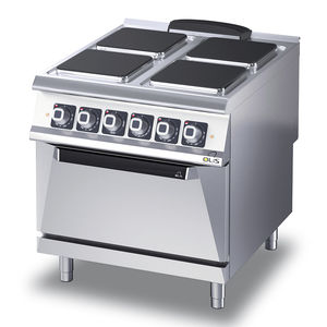 blocco cucina elettrico / professionale / in acciaio inox