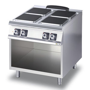 grill a gas / a pavimento / professionale / in acciaio inox