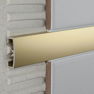 listello in alluminio / in acciaio inox / in PVC