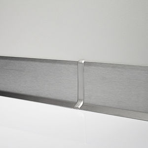 battiscopa in acciaio inox