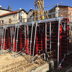 cassaforma modulare / in plastica / in acciaio / in legno