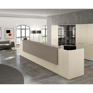 banco reception in legno / professionale