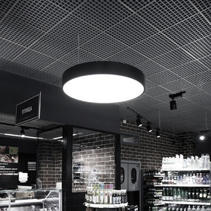 luce a sospensione / LED / a lampada fluorescente / tonda