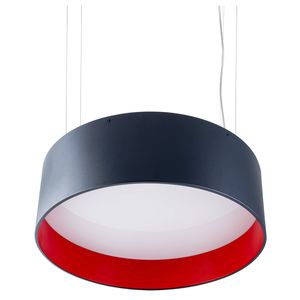 luce a sospensione / LED / a lampada fluorescente / tonda