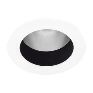 downlight da incasso a soffitto / LED / tondo / in acciaio