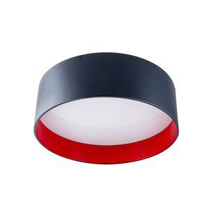 luce LED / a lampada fluorescente / tonda / in alluminio
