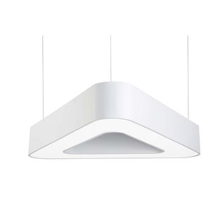 luce a sospensione / LED / a lampada fluorescente / triangolare