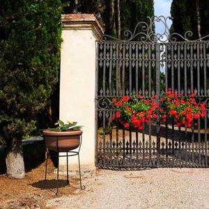 vaso da giardino in polietilene / rotondo