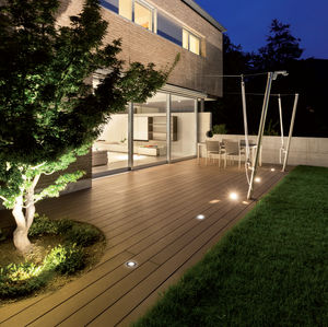 luce da incasso a pavimento / LED / tonda / da esterno