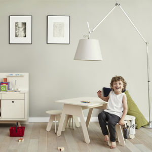 sgabello moderno / in legno compensato / in betulla / per bambini (unisex)