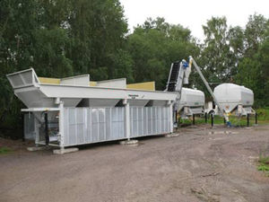 centrale di betonaggio su piedistallo / automatica