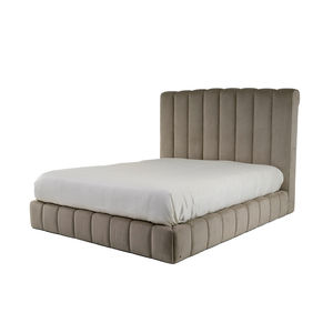 letto matrimoniale / moderno / imbottito / con testiera imbottita
