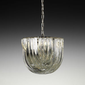 lampadario vintage / in vetro di Murano / LED / fatto a mano