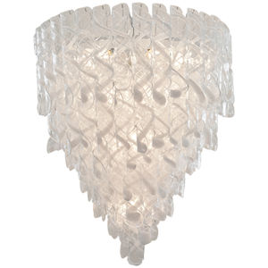 lampadario classico / in vetro soffiato / fatto a mano / contract