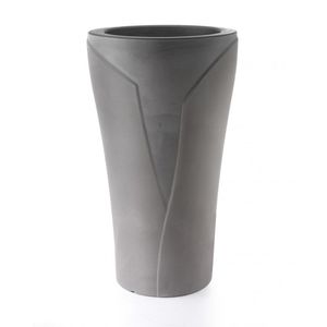 Vaso Da Giardino In Plastica Muro Righe Teraplast Da Appoggio