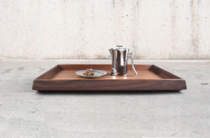 vassoio in legno / per camera d'hotel / per hotel / per ristorante